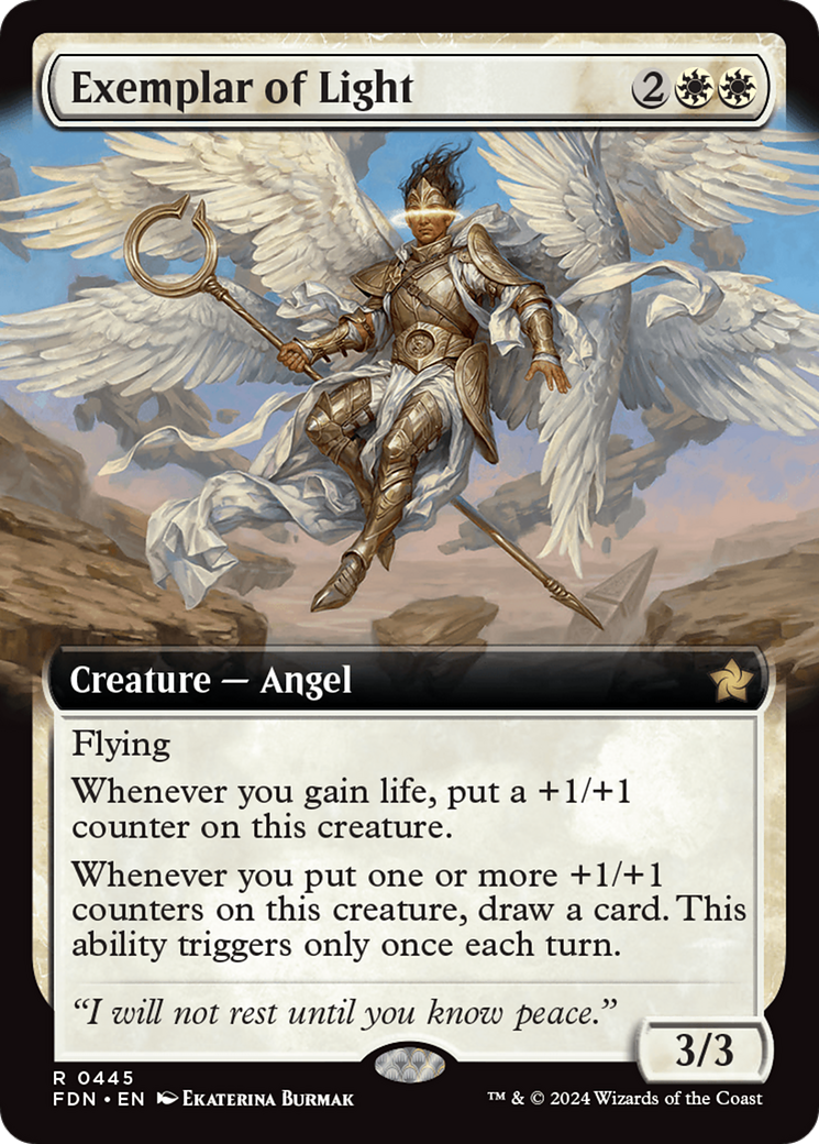 Exemplar of Light (Extended Art) [Foundations] | Deep Dive Games St. Marys