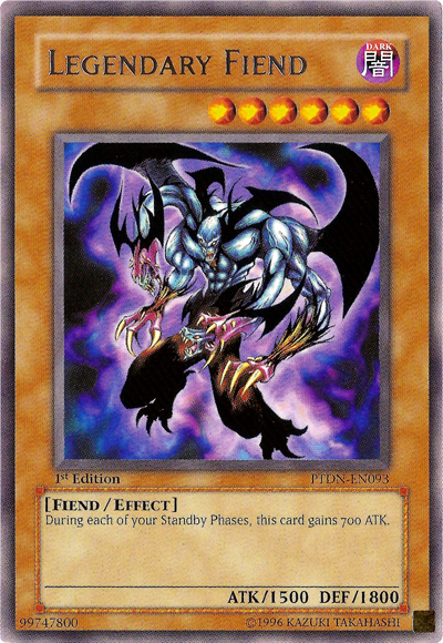 Legendary Fiend [PTDN-EN093] Rare | Deep Dive Games St. Marys