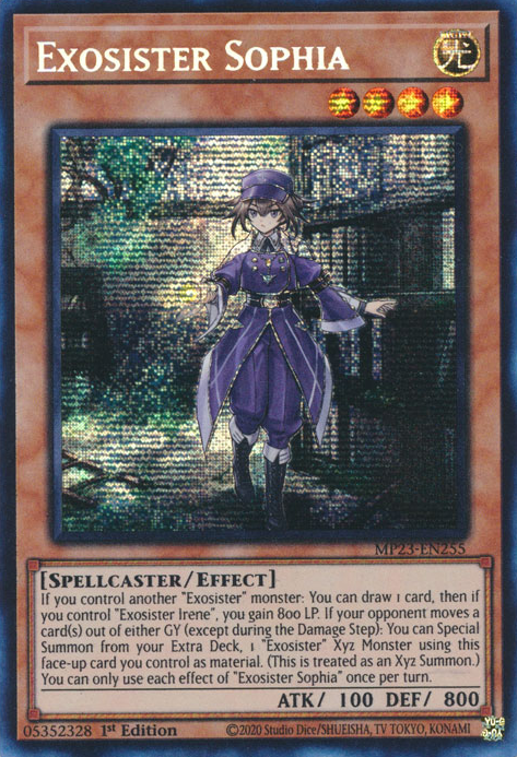 Exosister Sophia [MP23-EN255] Prismatic Secret Rare | Deep Dive Games St. Marys