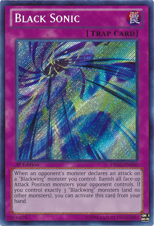 Black Sonic [DRLG-EN030] Secret Rare | Deep Dive Games St. Marys