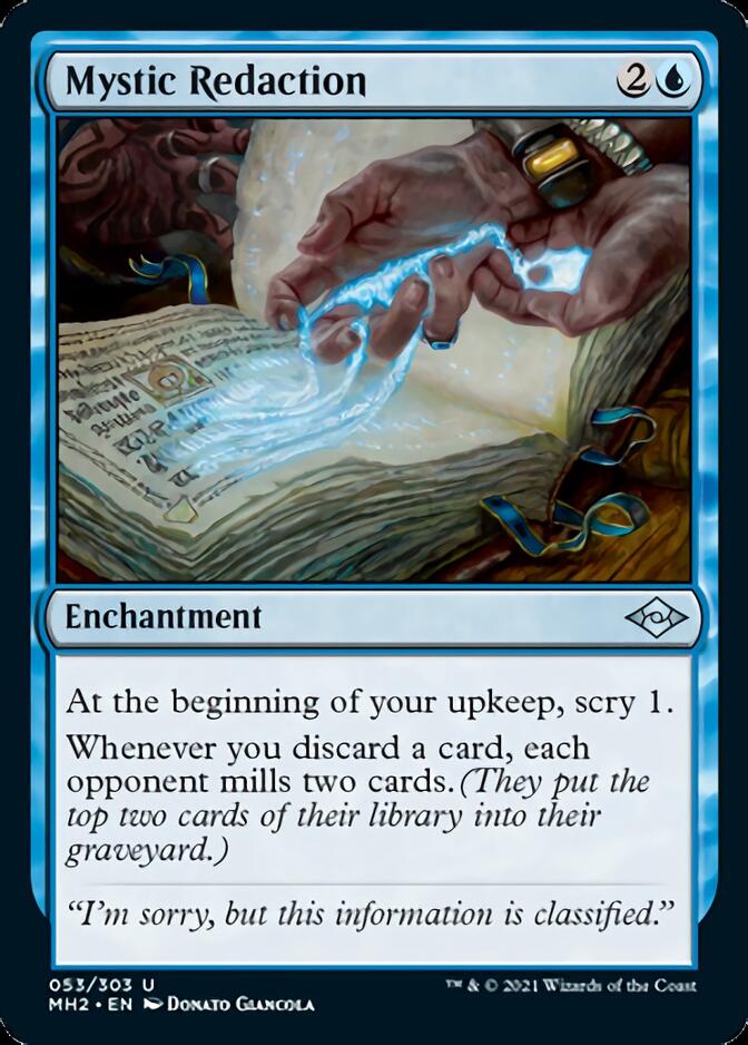 Mystic Redaction [Modern Horizons 2] | Deep Dive Games St. Marys