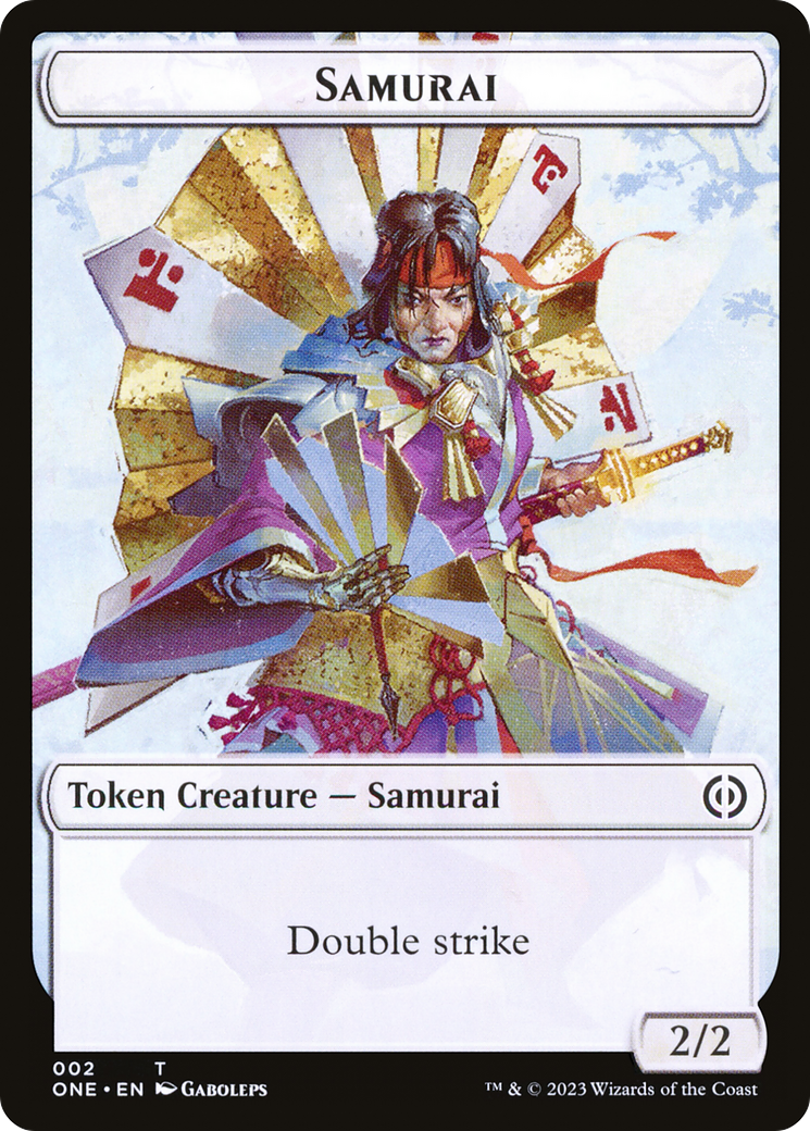 Samurai Token [Phyrexia: All Will Be One Tokens] | Deep Dive Games St. Marys