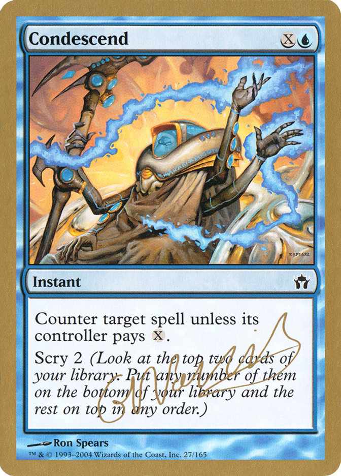 Condescend (Gabriel Nassif) [World Championship Decks 2004] | Deep Dive Games St. Marys