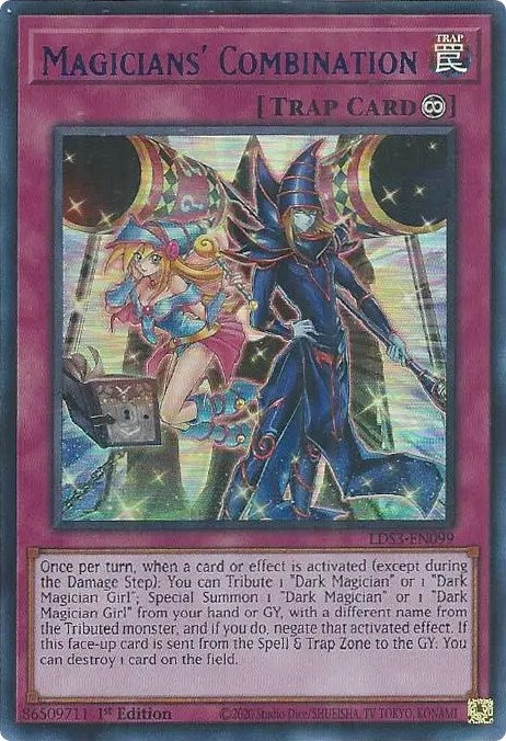 Magicians' Combination (Blue) [LDS3-EN099] Ultra Rare | Deep Dive Games St. Marys