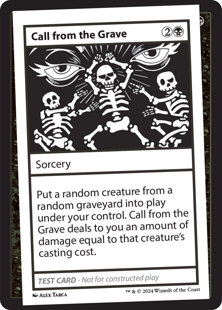 Call from the Grave [Mystery Booster 2 Playtest Cards] | Deep Dive Games St. Marys