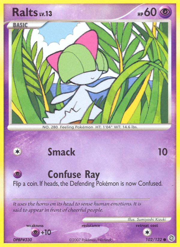 Ralts (102/132) [Diamond & Pearl: Secret Wonders] | Deep Dive Games St. Marys