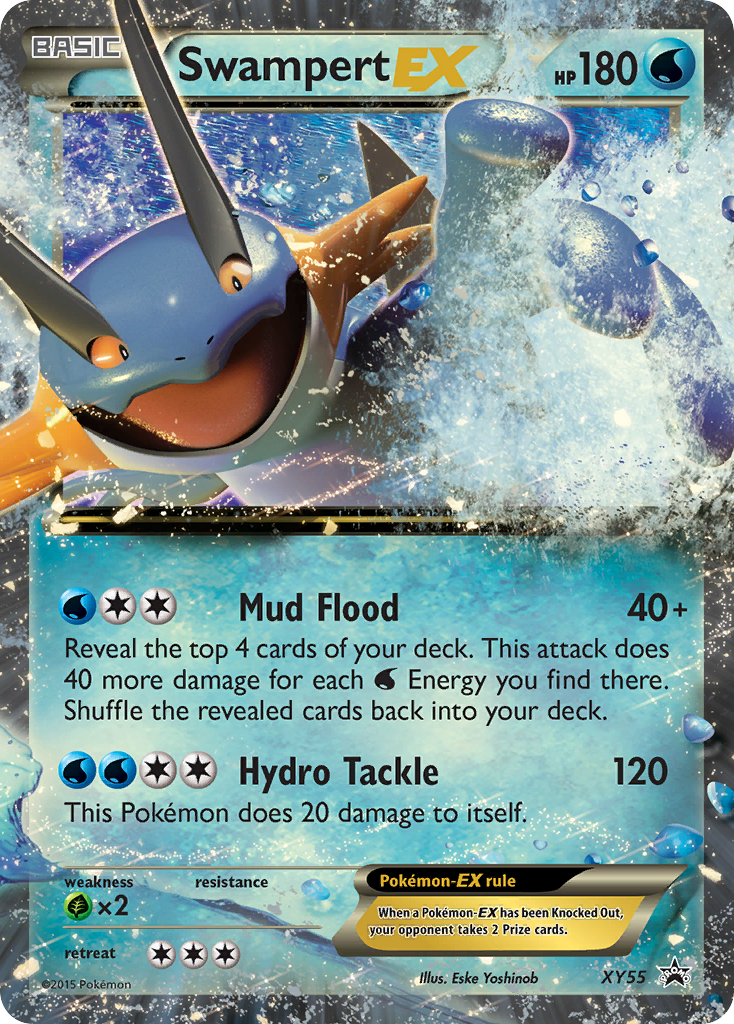 Swampert EX (XY55) [XY: Black Star Promos] | Deep Dive Games St. Marys