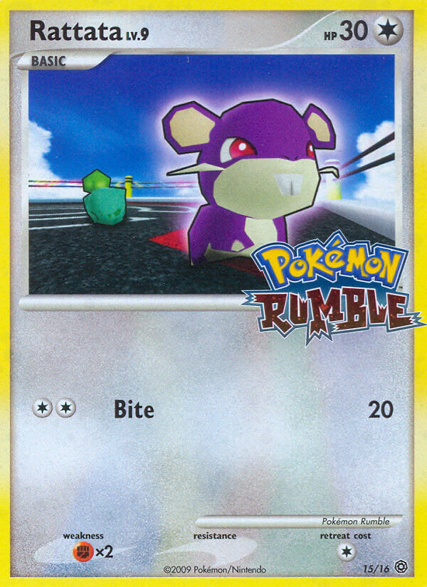 Rattata (15/16) [Pokémon Rumble] | Deep Dive Games St. Marys