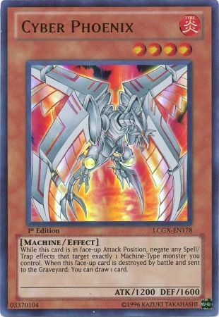 Cyber Phoenix [LCGX-EN178] Ultra Rare | Deep Dive Games St. Marys