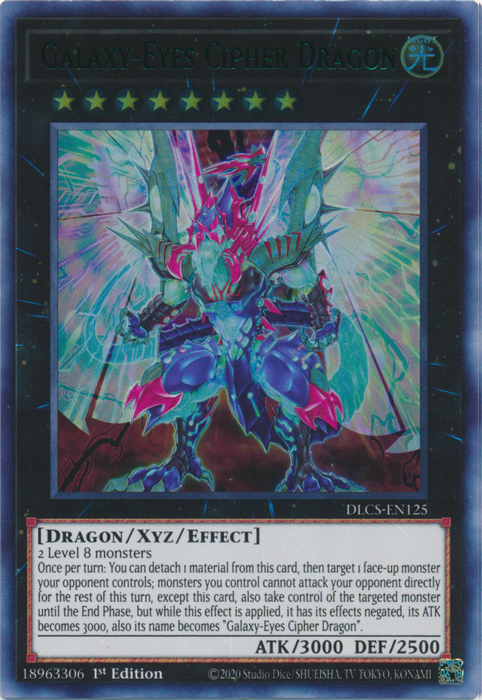 Galaxy-Eyes Cipher Dragon (Green) [DLCS-EN125] Ultra Rare | Deep Dive Games St. Marys