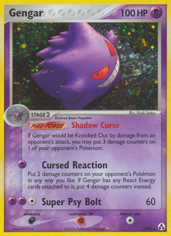 Gengar (5/92) [EX: Legend Maker] | Deep Dive Games St. Marys