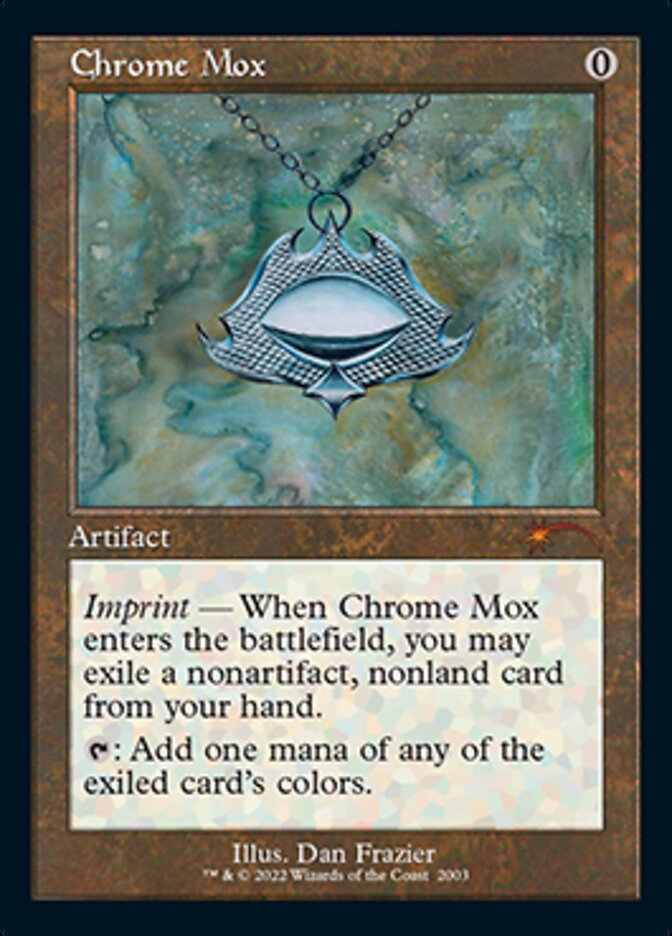 Chrome Mox (Retro) [Secret Lair Countdown Kit] | Deep Dive Games St. Marys