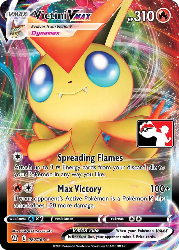 Victini VMAX (022/163) [Prize Pack Series One] | Deep Dive Games St. Marys