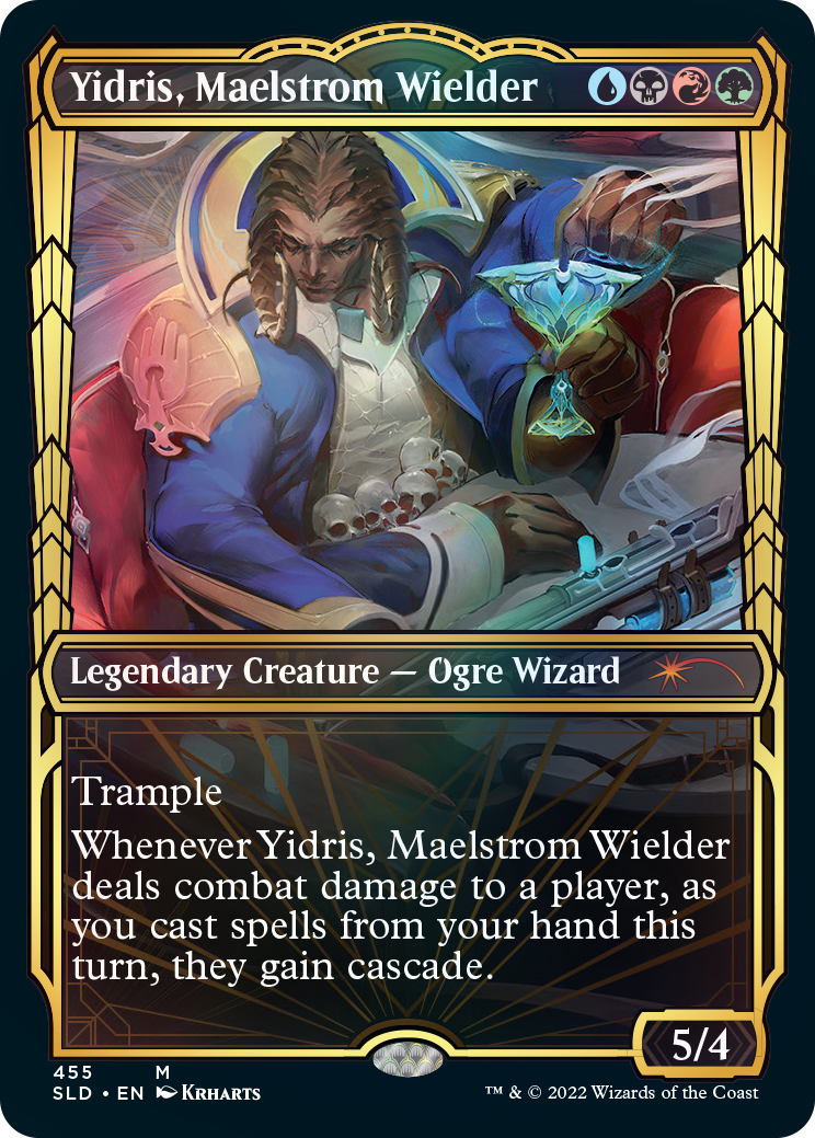 Yidris, Maelstrom Wielder (Showcase Gilded Foil) [Secret Lair Drop Series] | Deep Dive Games St. Marys