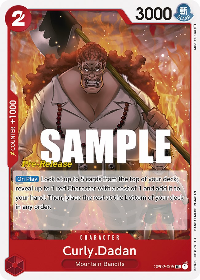 Curly.Dadan [Paramount War Pre-Release Cards] | Deep Dive Games St. Marys