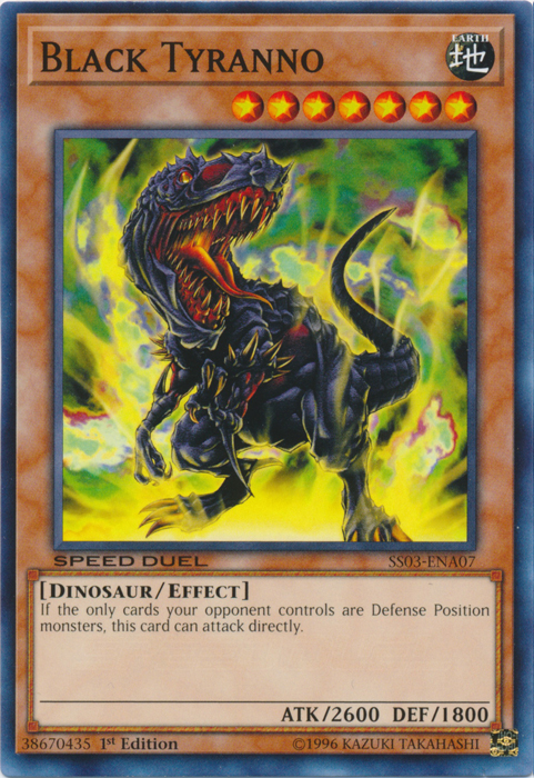 Black Tyranno [SS03-ENA07] Common | Deep Dive Games St. Marys