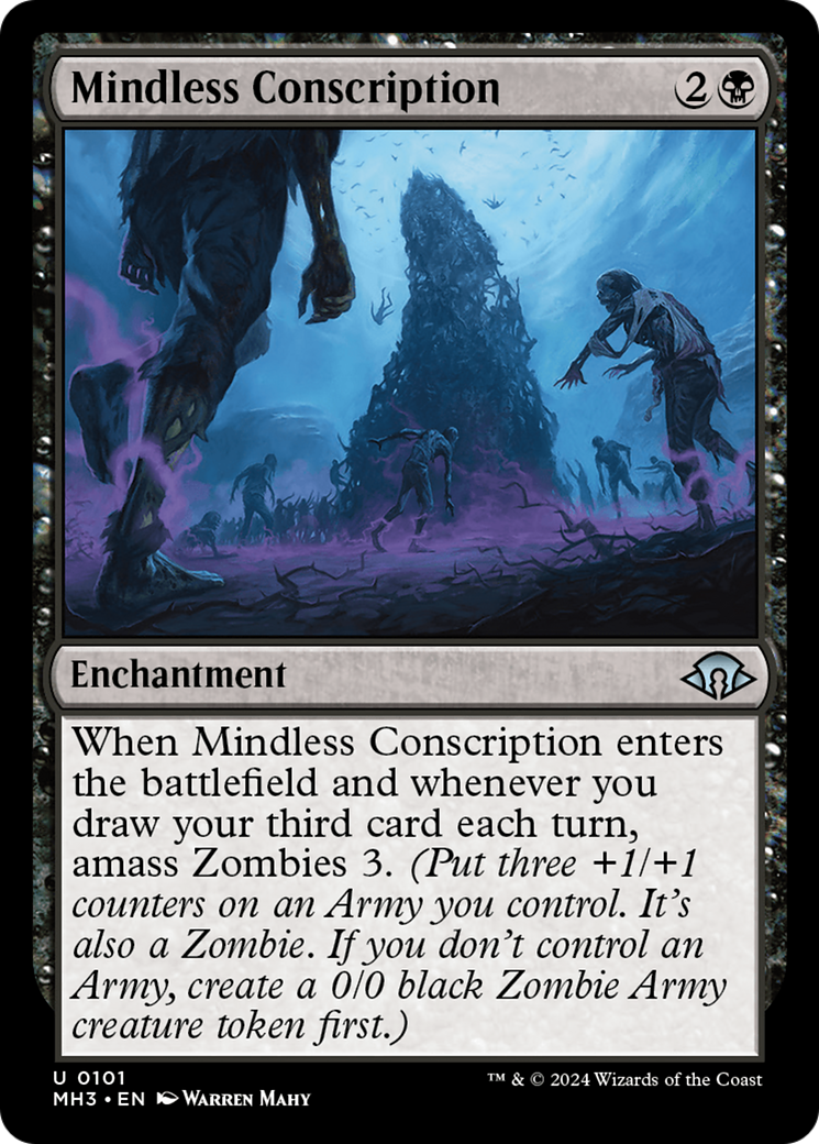 Mindless Conscription [Modern Horizons 3] | Deep Dive Games St. Marys