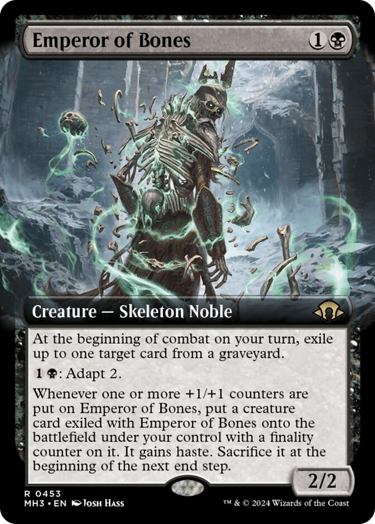 Emperor of Bones (Extended Art) [Modern Horizons 3] | Deep Dive Games St. Marys