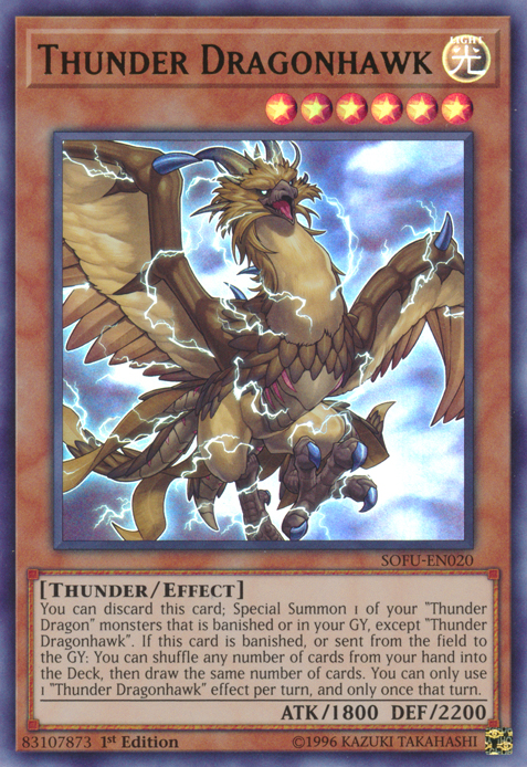 Thunder Dragonhawk [SOFU-EN020] Ultra Rare | Deep Dive Games St. Marys