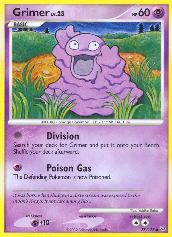 Grimer (75/127) [Platinum: Base Set] | Deep Dive Games St. Marys