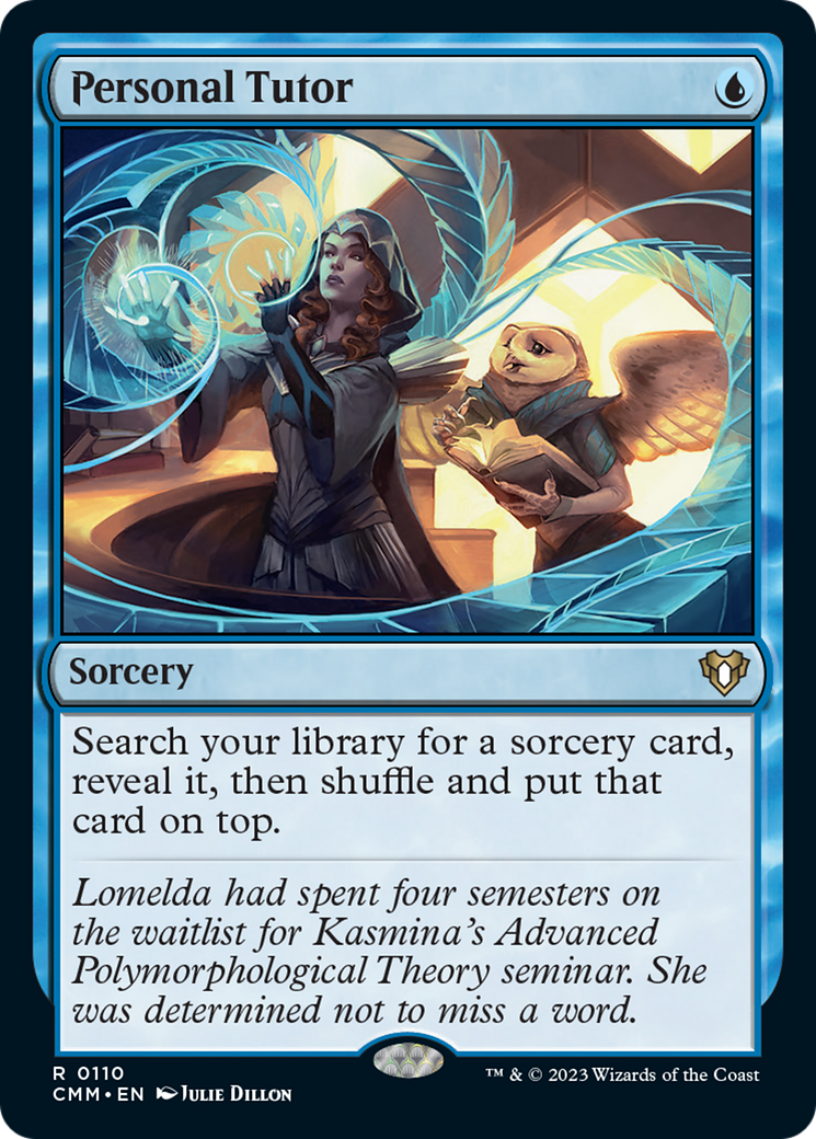 Personal Tutor [Commander Masters] | Deep Dive Games St. Marys