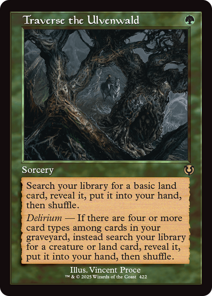 Traverse the Ulvenwald (Retro Frame) [Innistrad Remastered] | Deep Dive Games St. Marys