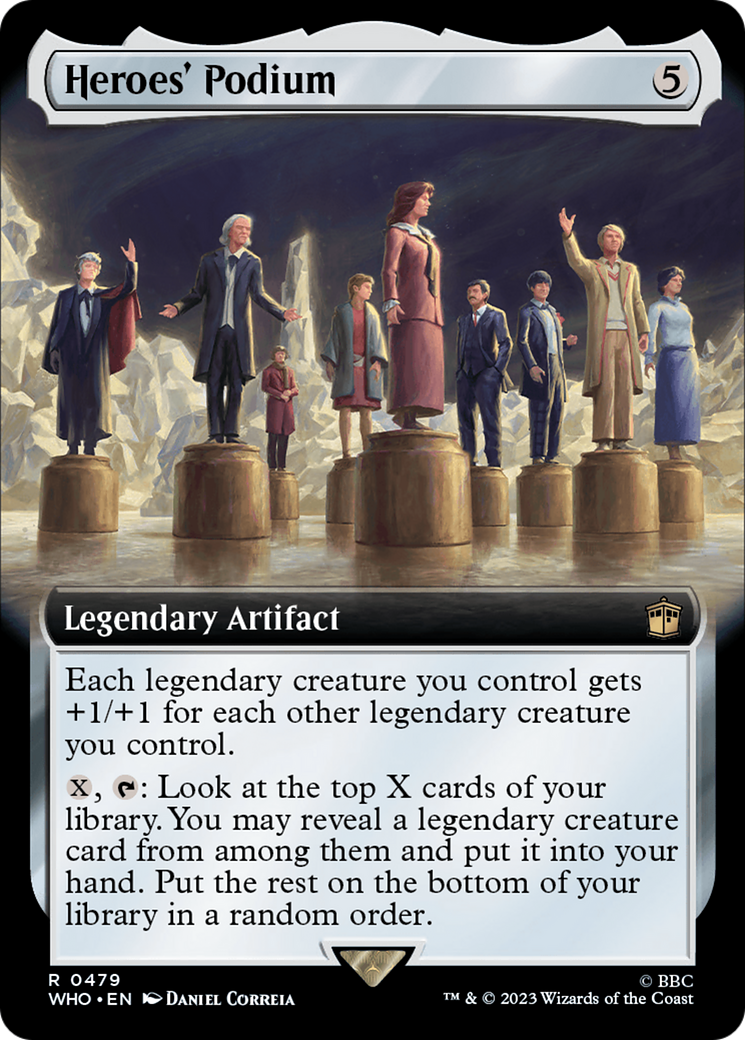 Heroes' Podium (Extended Art) [Doctor Who] | Deep Dive Games St. Marys