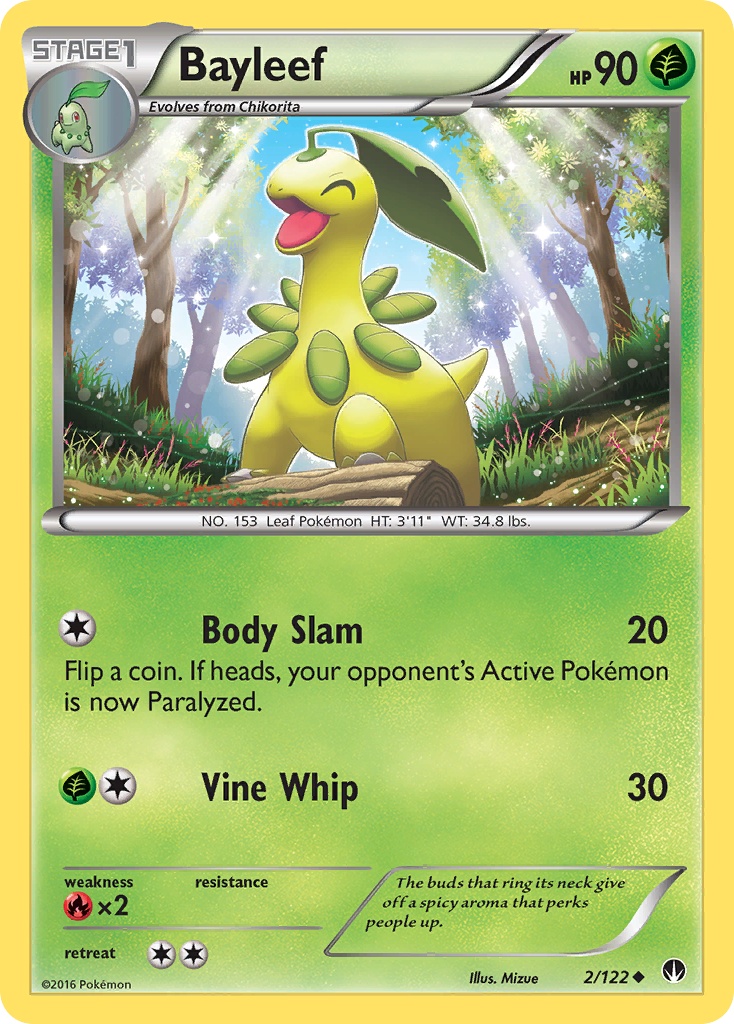 Bayleef (2/122) [XY: BREAKpoint] | Deep Dive Games St. Marys