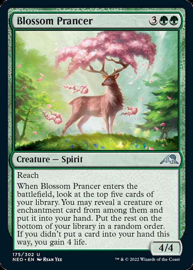 Blossom Prancer [Kamigawa: Neon Dynasty] | Deep Dive Games St. Marys