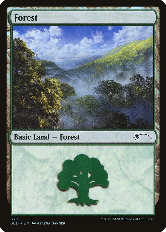 Forest (Lands) (573) [Secret Lair Drop Promos] | Deep Dive Games St. Marys