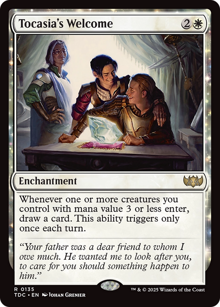 Tocasia's Welcome [Tarkir: Dragonstorm Commander] | Deep Dive Games St. Marys