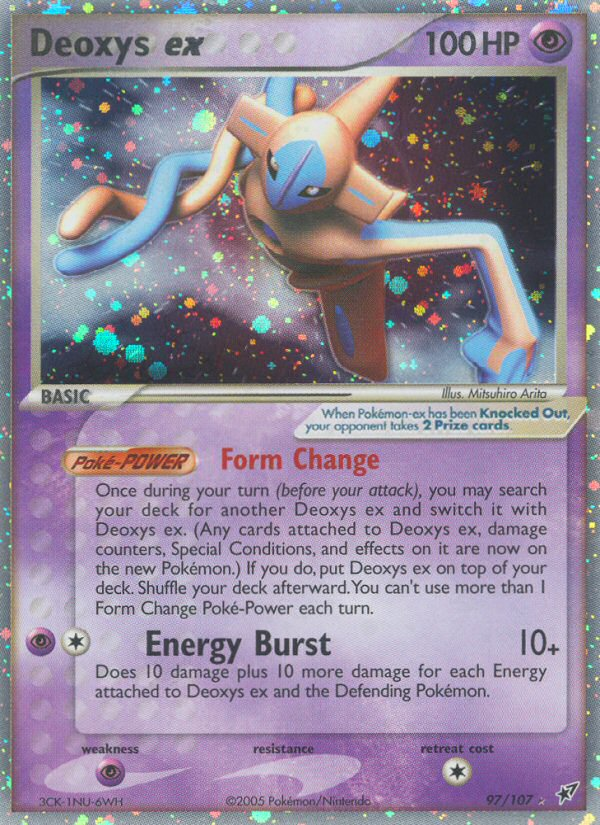 Deoxys ex (97/107) [EX: Deoxys] | Deep Dive Games St. Marys