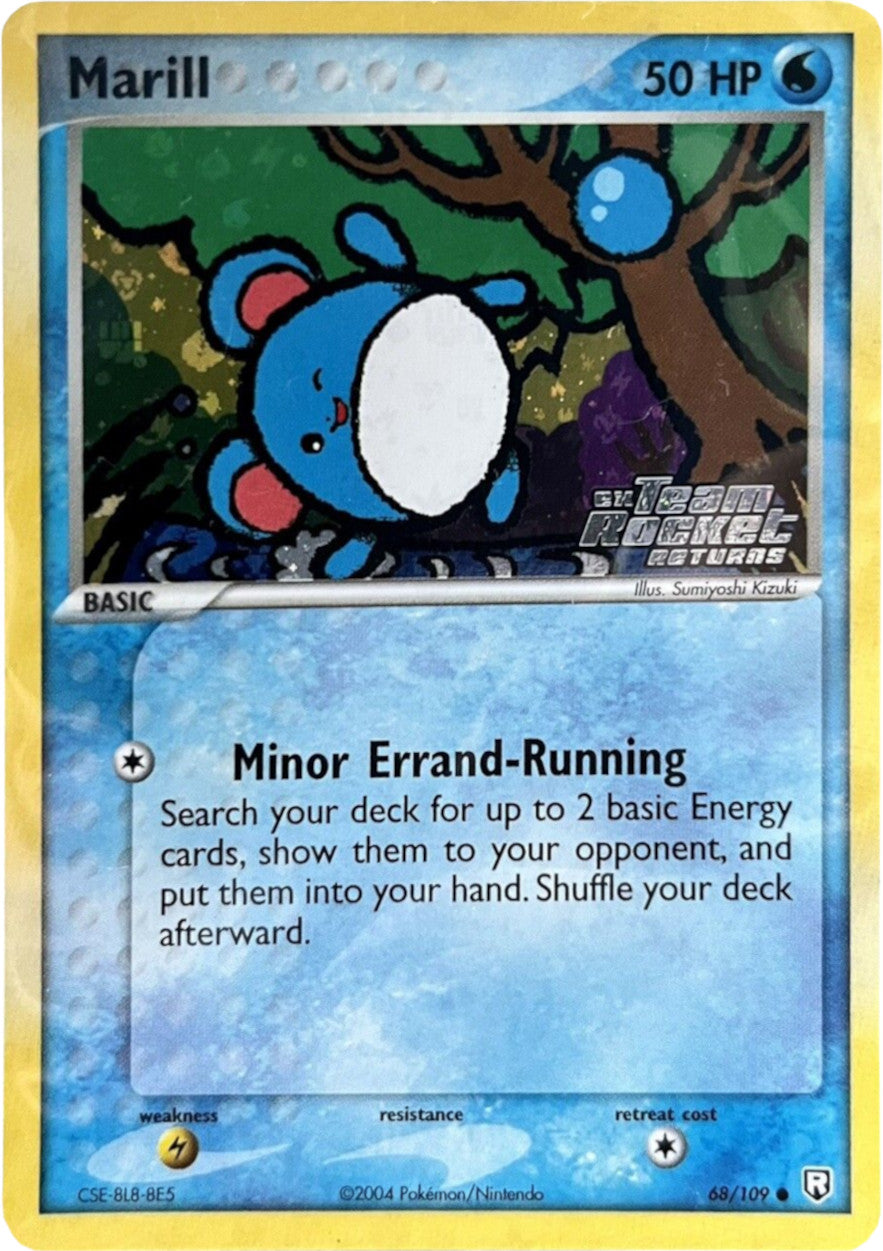 Marill (68/109) (Stamped) [EX: Team Rocket Returns] | Deep Dive Games St. Marys