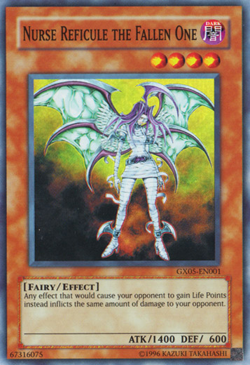 Nurse Reficule the Fallen One [GX05-EN001] Super Rare | Deep Dive Games St. Marys