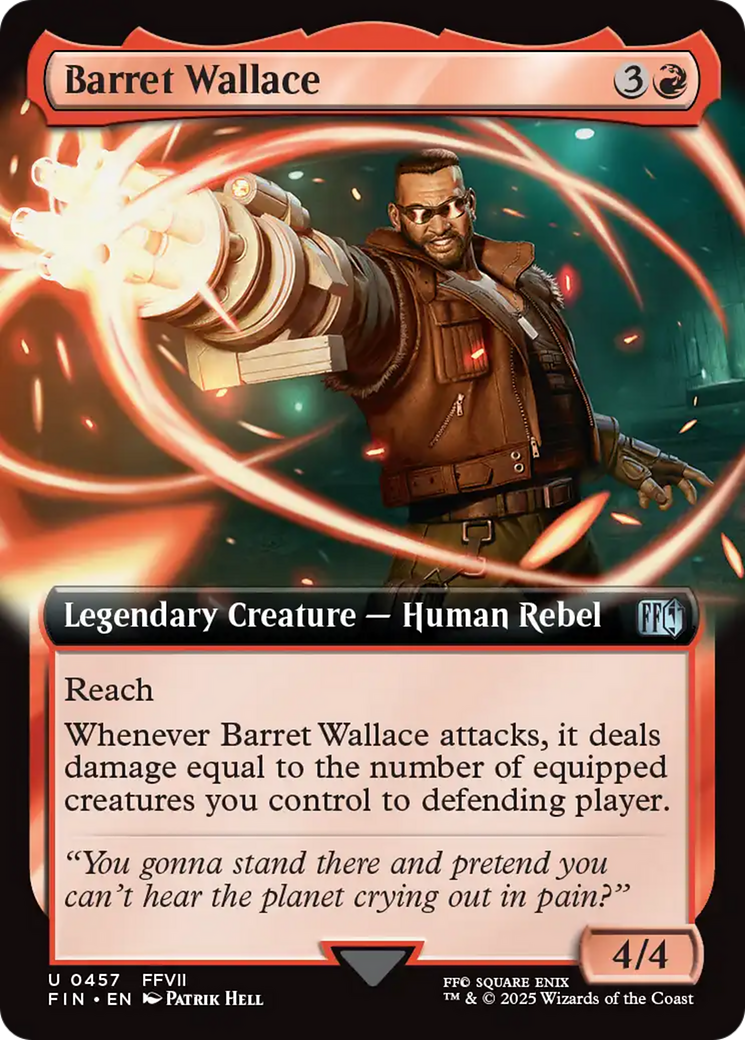 Barret Wallace (Extended Art) [FINAL FANTASY] | Deep Dive Games St. Marys