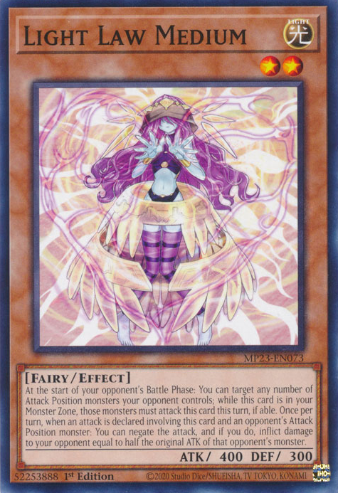 Light Law Medium [MP23-EN073] Common | Deep Dive Games St. Marys