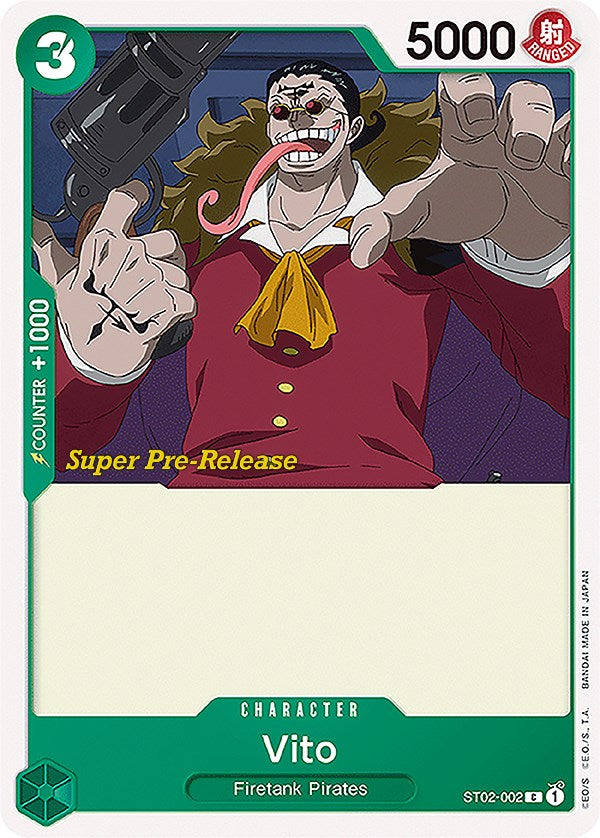 Vito [Super Pre-Release Starter Deck: Worst Generation] | Deep Dive Games St. Marys