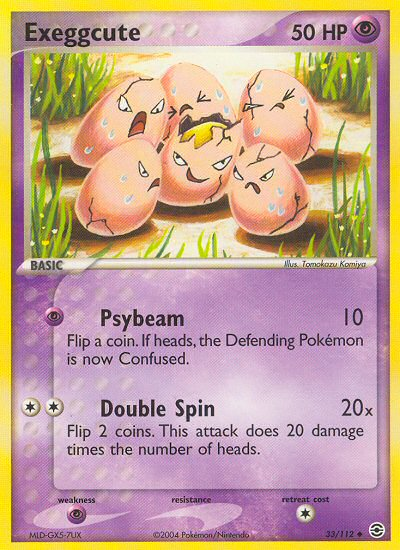 Exeggcute (33/112) [EX: FireRed & LeafGreen] | Deep Dive Games St. Marys