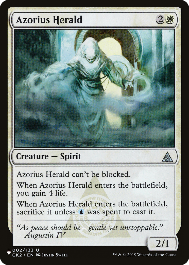 Azorius Herald [The List] | Deep Dive Games St. Marys