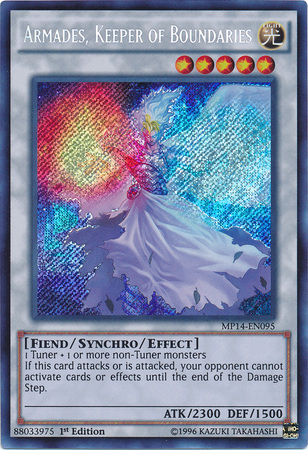 Armades, Keeper of Boundaries [MP14-EN095] Secret Rare | Deep Dive Games St. Marys