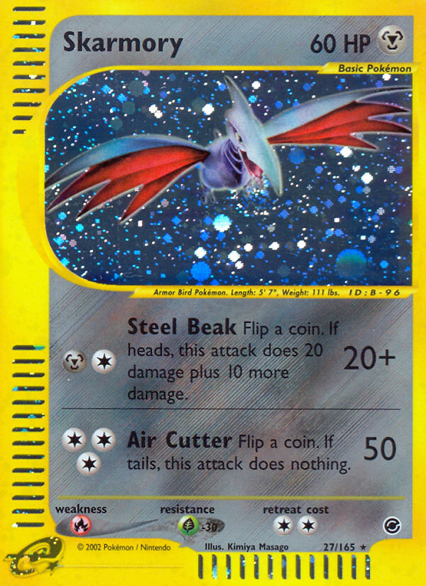 Skarmory (27/165) [Expedition: Base Set] | Deep Dive Games St. Marys