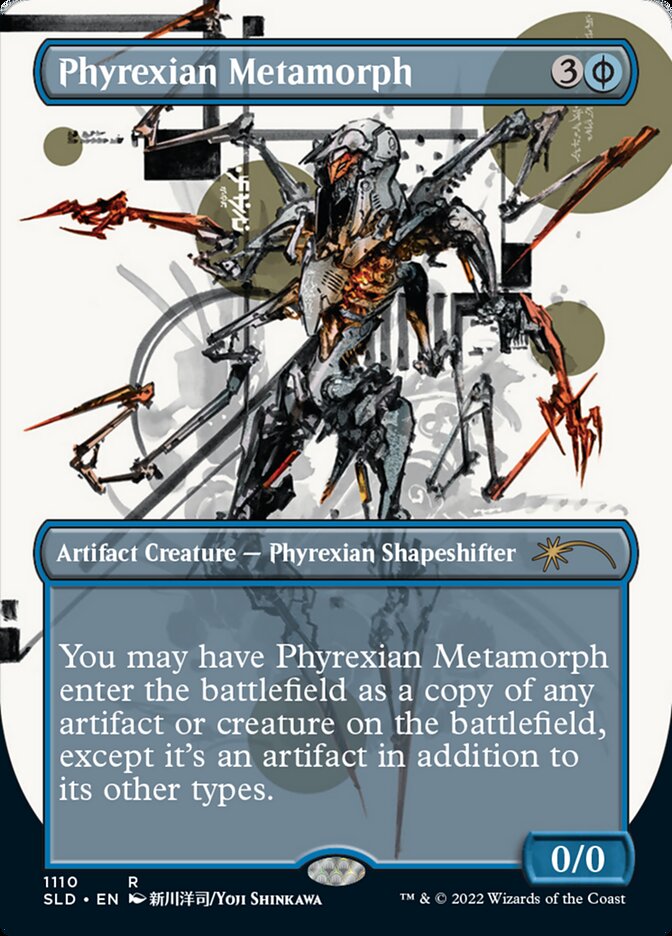 Phyrexian Metamorph (Borderless) [Secret Lair Drop Series] | Deep Dive Games St. Marys