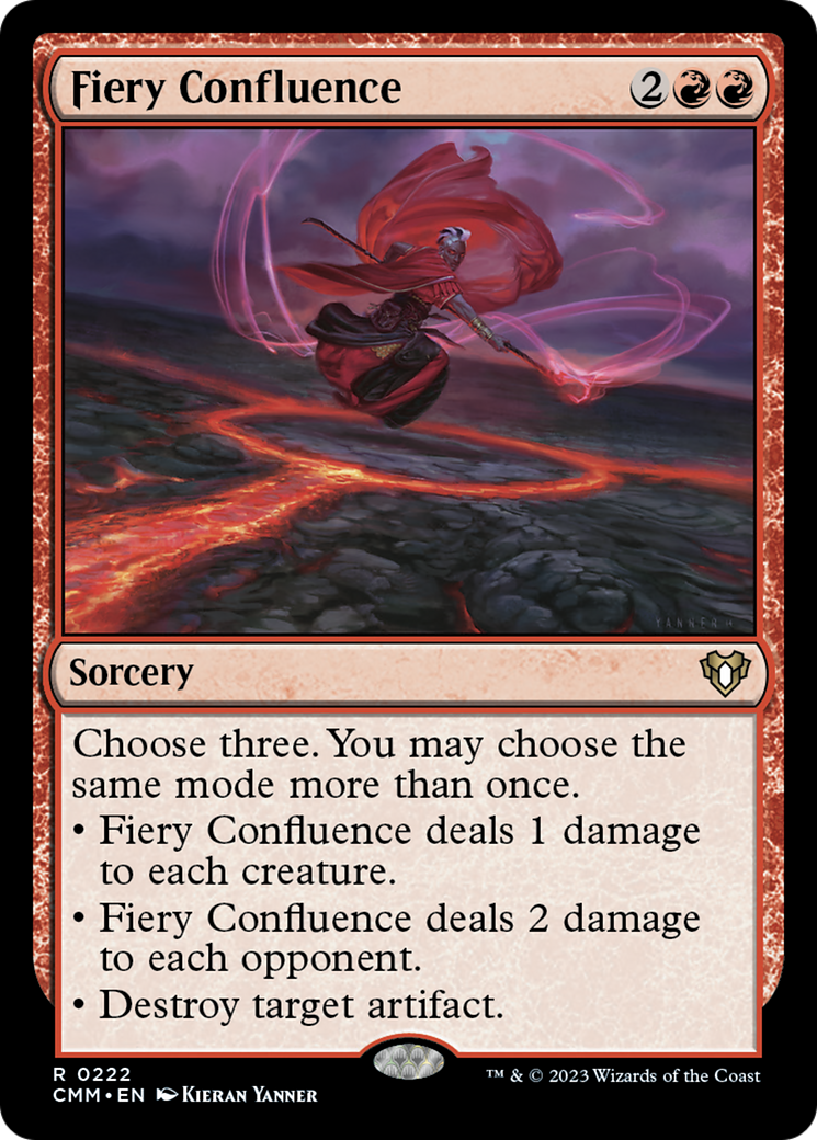Fiery Confluence [Commander Masters] | Deep Dive Games St. Marys