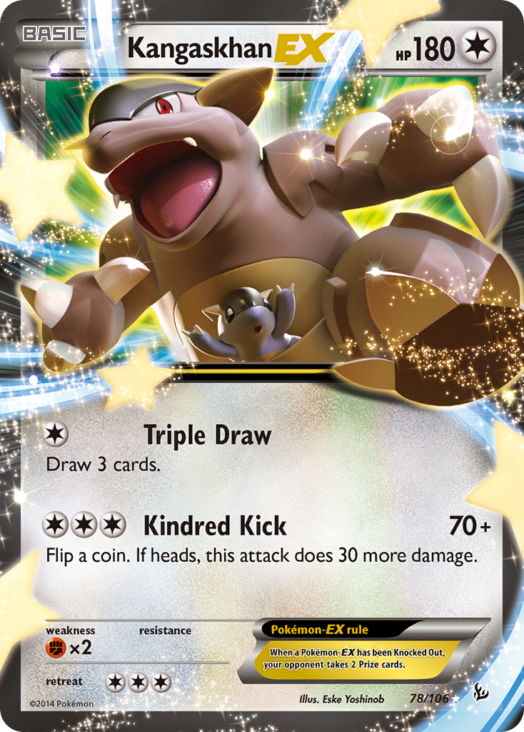 Kangaskhan EX (78/106) [XY: Flashfire] | Deep Dive Games St. Marys