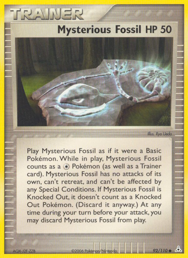 Mysterious Fossil (92/110) [EX: Holon Phantoms] | Deep Dive Games St. Marys