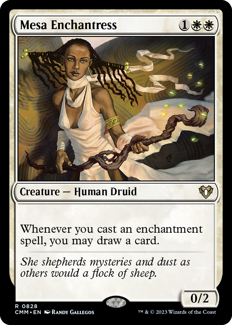 Mesa Enchantress [Commander Masters] | Deep Dive Games St. Marys