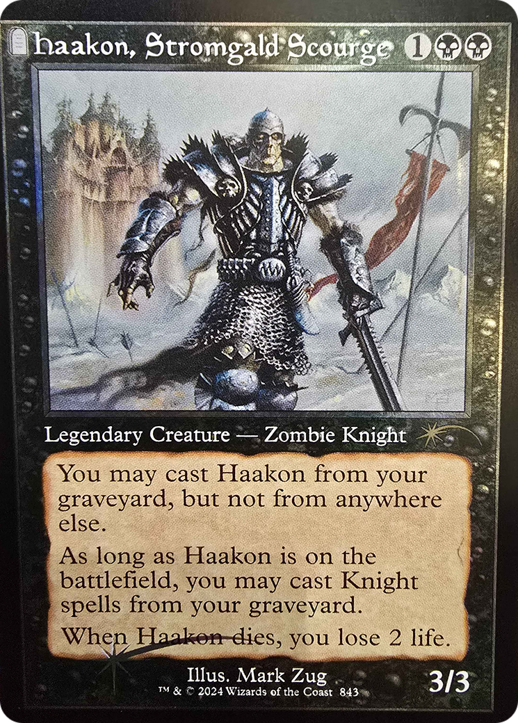 Haakon, Stromgald Scourge (Retro Frame) [Secret Lair Drop Series] | Deep Dive Games St. Marys