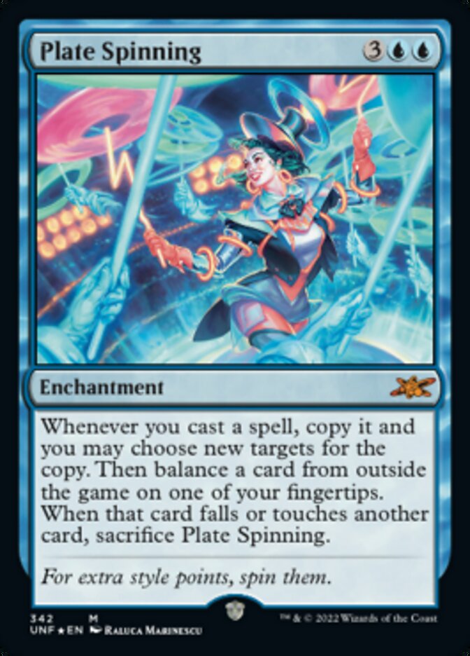 Plate Spinning (Galaxy Foil) [Unfinity] | Deep Dive Games St. Marys