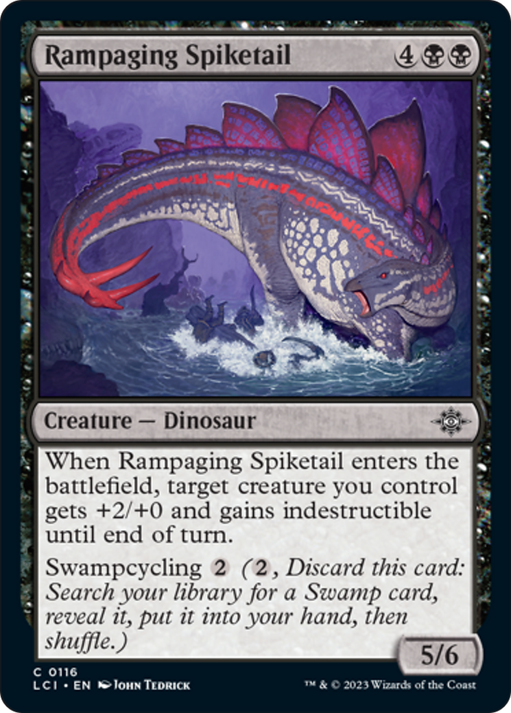 Rampaging Spiketail [The Lost Caverns of Ixalan] | Deep Dive Games St. Marys