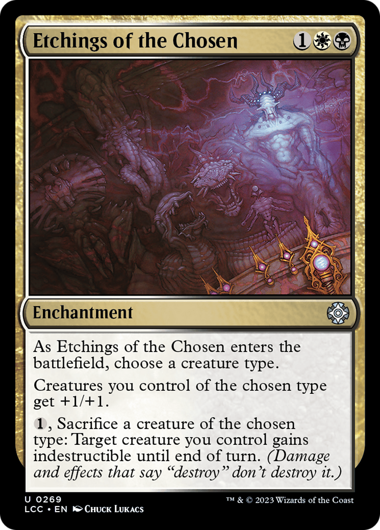 Etchings of the Chosen [The Lost Caverns of Ixalan Commander] | Deep Dive Games St. Marys